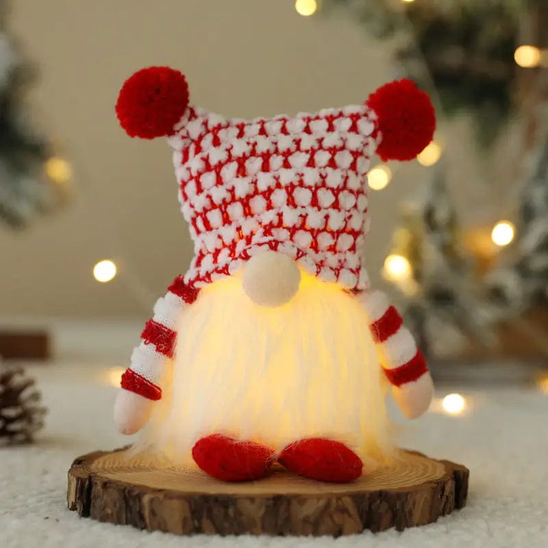 LOVEMI  Christmas 2cap ball with lamp dolls Lovemi -  New Christmas Faceless Doll With Lights