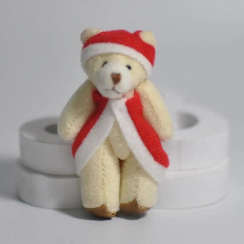 LOVEMI Christmas 6cm Lovemi -  Little Christmas bear joint naked bear doll