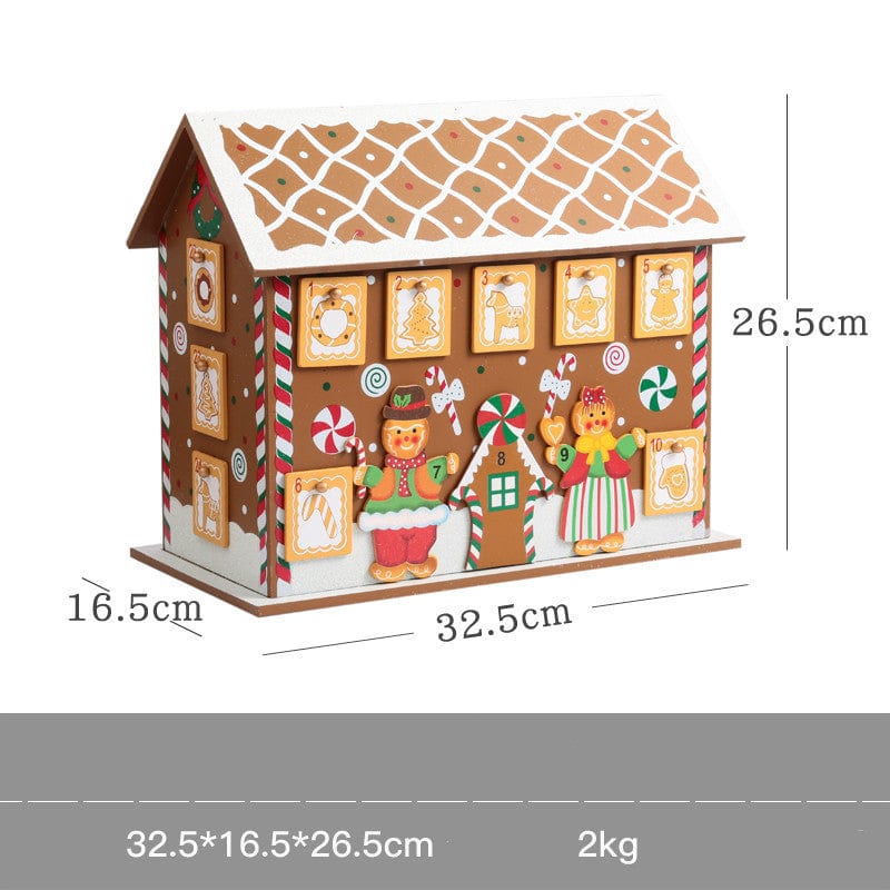 LOVEMI  Christmas Bakery Lovemi -  Christmas decoration wooden calendar