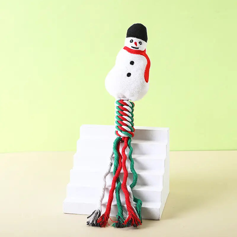 Lovemi - Christmas Cotton String Pet Plush Toy Molar
