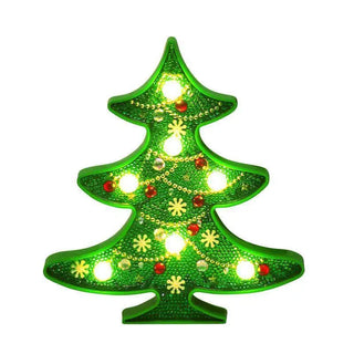 LOVEMI - Christmas Decoration Snowman Christmas Tree DIY LED Lamp