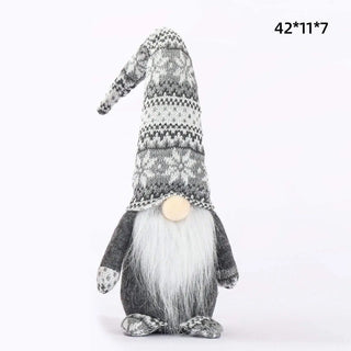 LOVEMI - Christmas Decorations Faceless Doll Dolls Style Woolen Old