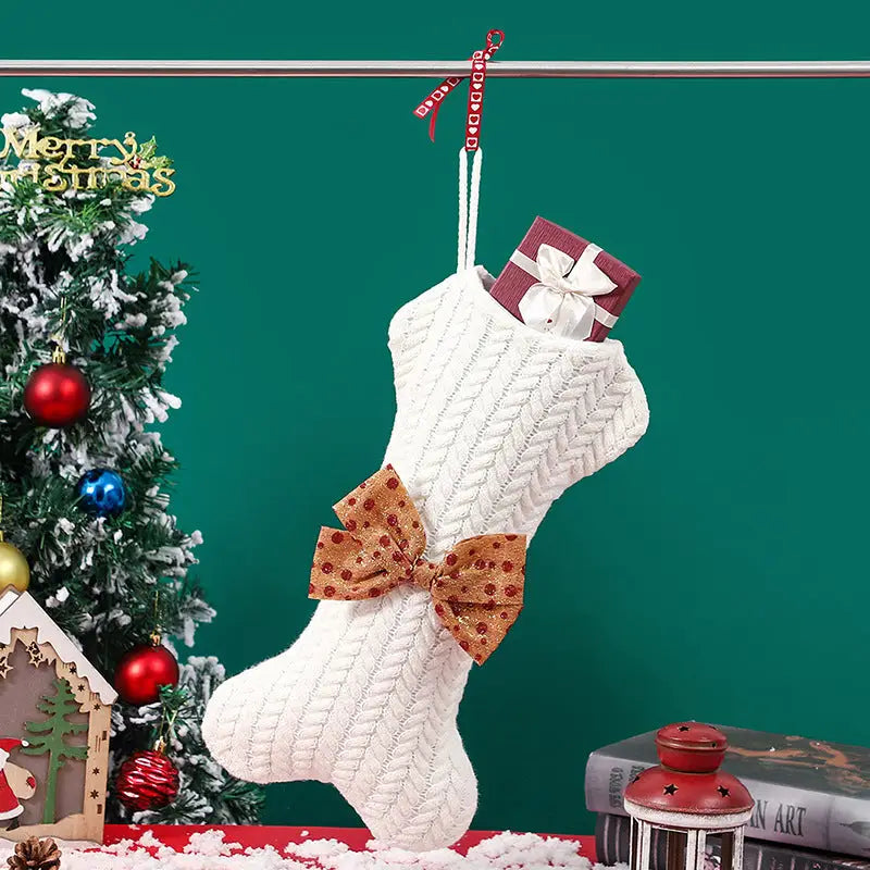 Lovemi - Christmas Decorations Knitting Wool Hanging Gift