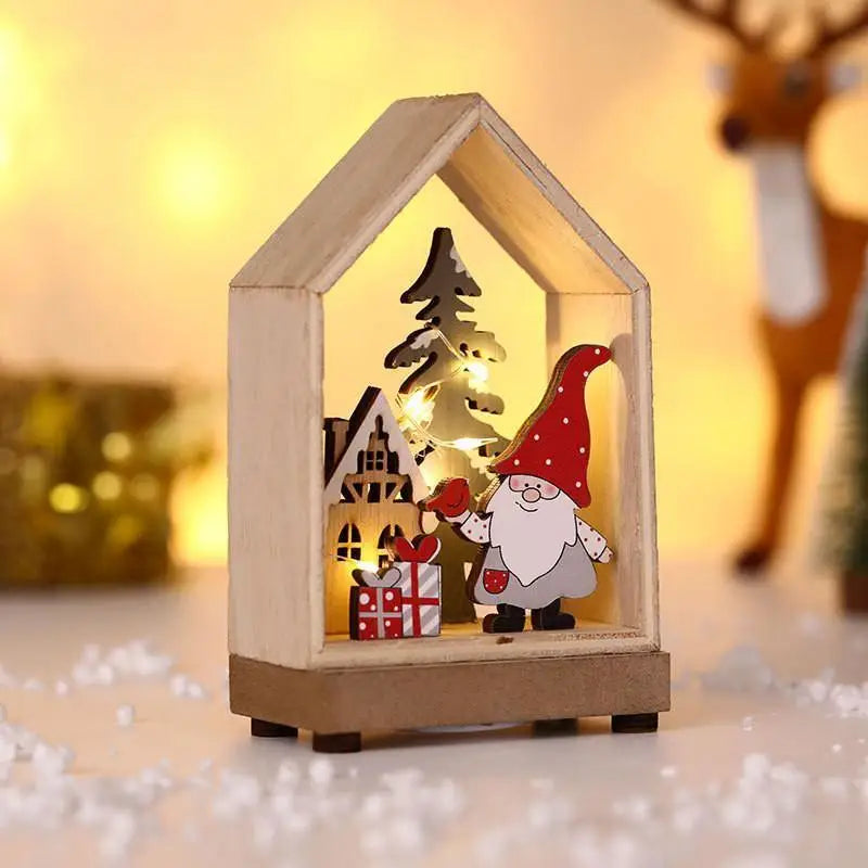 LOVEMI - Christmas Decorations New Luminous Cabin