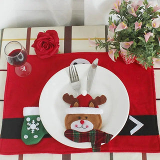 LOVEMI - Christmas decorations Restaurant Hotel layout, knives,