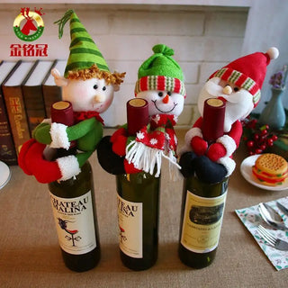 LOVEMI - Christmas Decorations, Santa Claus, Red Wine, Red Wine,