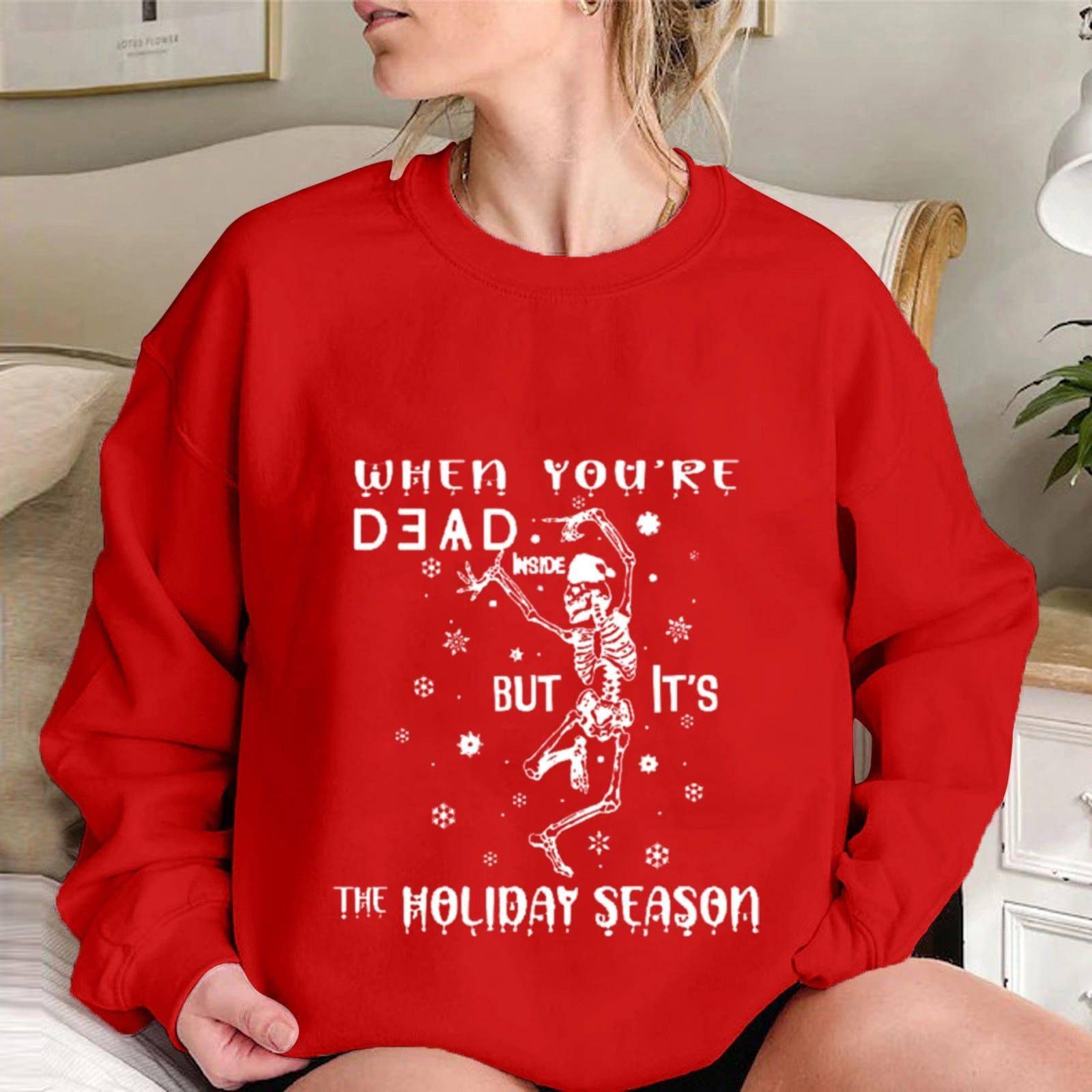 Christmas Elderly Sweater Women Europe And America-Style12-12