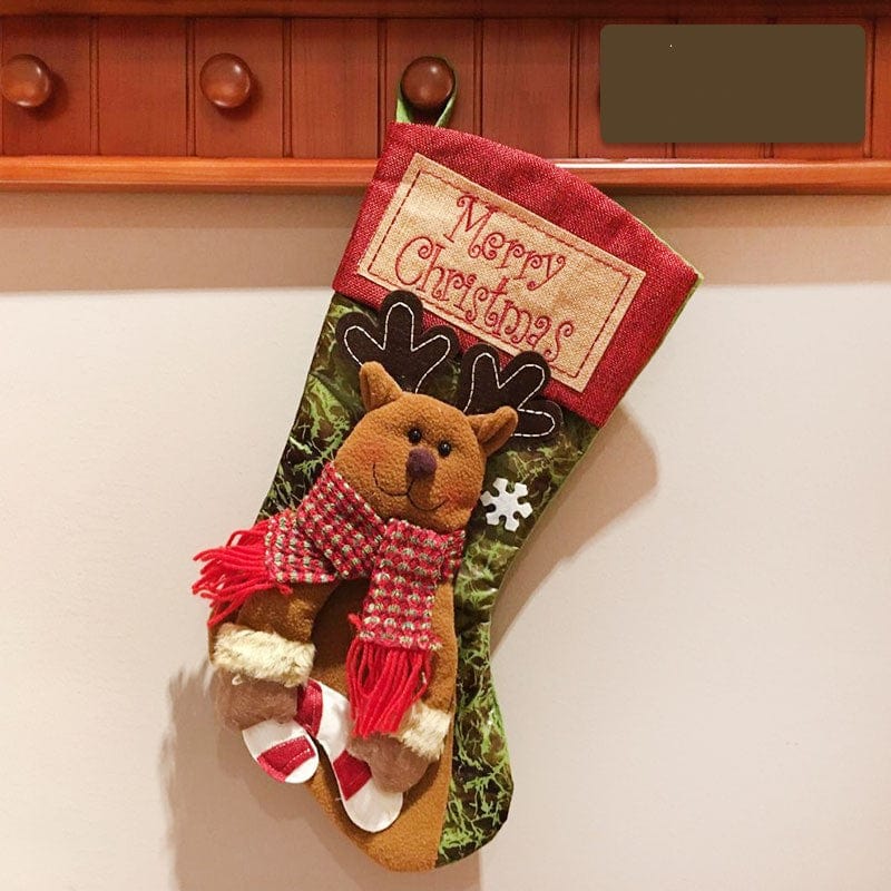 LOVEMI  Christmas Elk Lovemi -  Christmas decoration gift christmas stocking