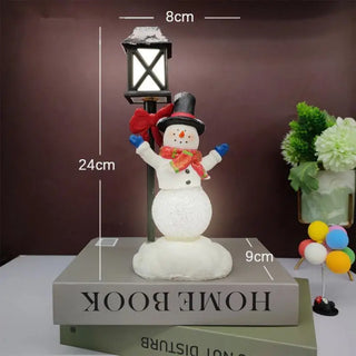 LOVEMI - Christmas Gifts Resin Christmas Snowman Night Light