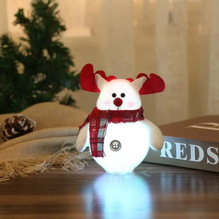 LOVEMI - Christmas Glowing Santa Snowman Fawn Ornament