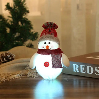 LOVEMI - Christmas Glowing Santa Snowman Fawn Ornament
