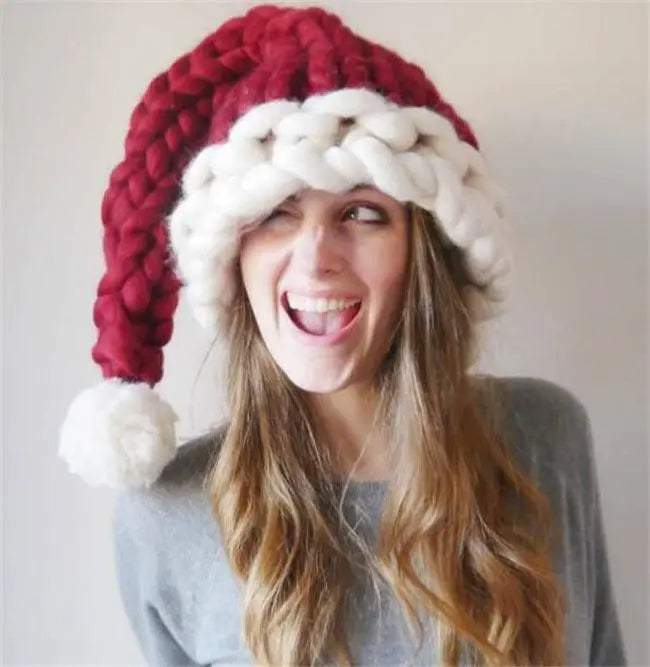LOVEMI - Christmas hat with pompom