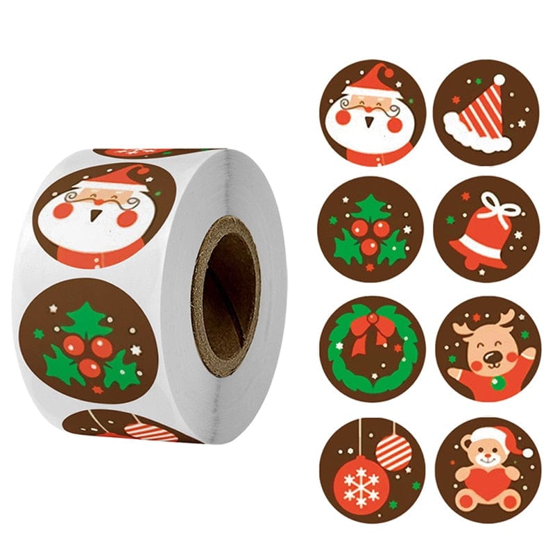 LOVEMI  Christmas Lovemi -  Christmas Day Decoration Gift Series Sticker Label