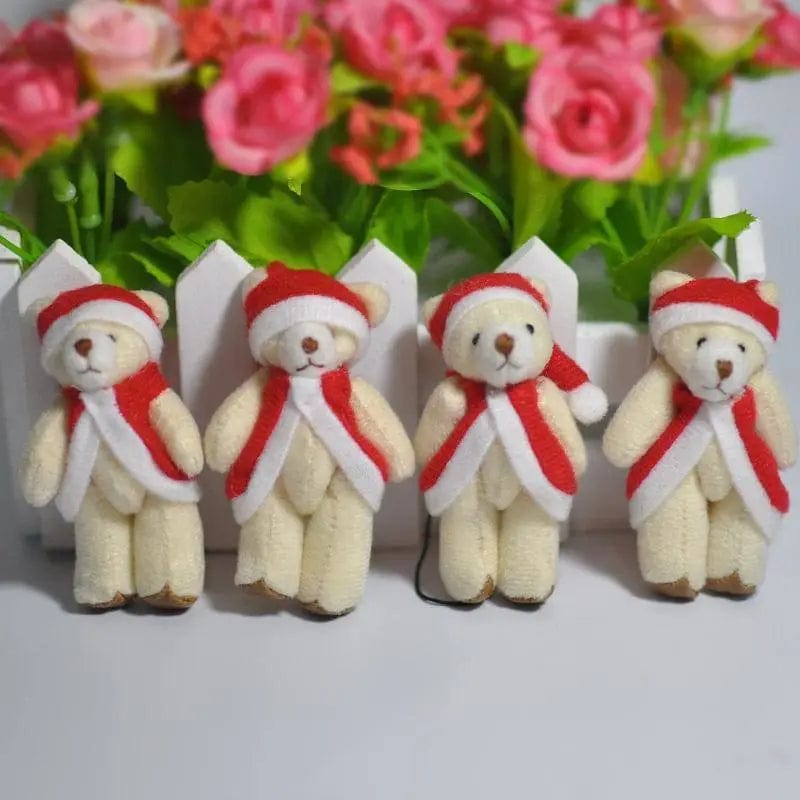 LOVEMI Christmas Lovemi -  Little Christmas bear joint naked bear doll