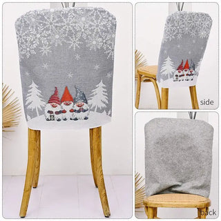 LOVEMI - Christmas Ornament Rudolph Printed Table And Chair Cover