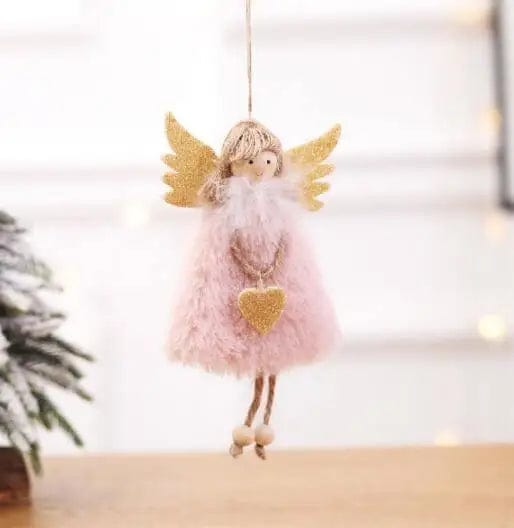 LOVEMI Christmas Pink Lovemi -  New Year Christmas Angel Doll Merry Christmas Decorations