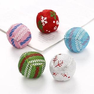 LOVEMI - Christmas series candy color ball ball cat toy pet