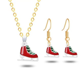 LOVEMI - Christmas Series Set Necklace Earrings