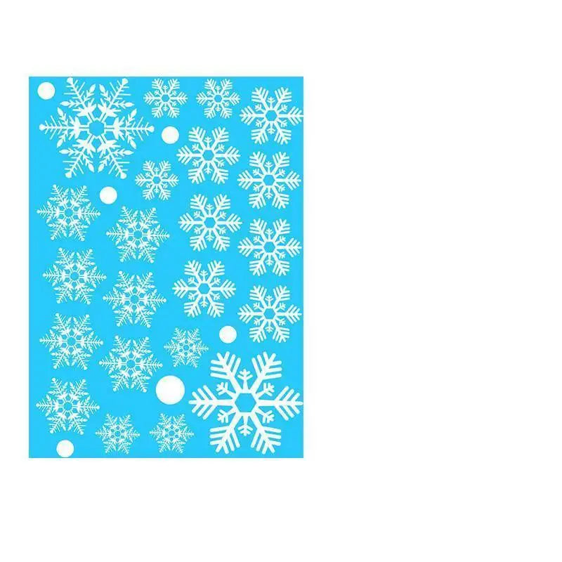 LOVEMI - Christmas Stickers Wall Stickers Static Window Glass