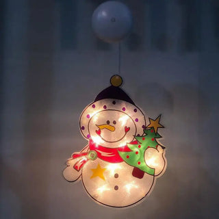 LOVEMI - Christmas store shop luminous lamp door hanging