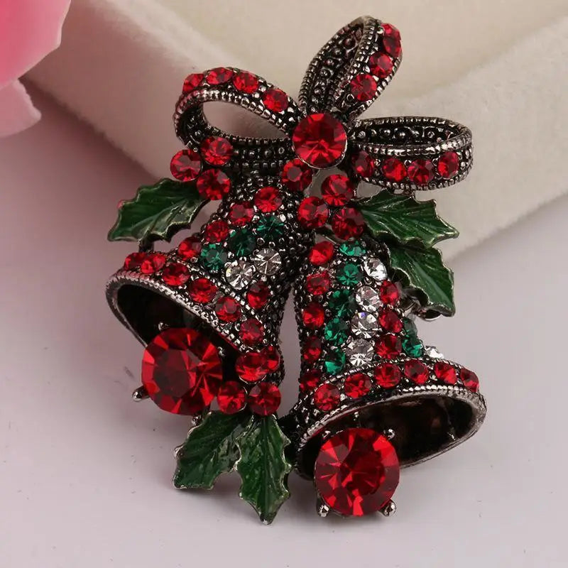 LOVEMI - Christmas suit pin brooch