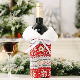 LOVEMI - Christmas wine bottle set