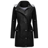 LOVEMI Coats Black / 2XL Lovemi -  Women's windbreaker raincoat