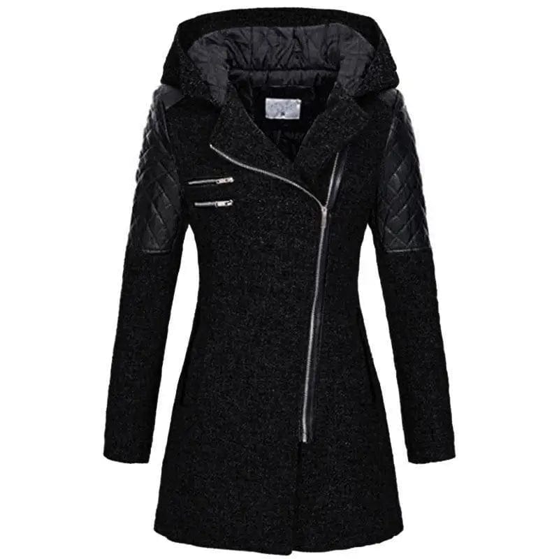 LOVEMI Coats Black / M Lovemi -  Gothic Hooded Coat