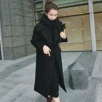 LOVEMI  Coats black / S Lovemi -  Fashion Solid Color Thick Pocket Women Autumn Winter Warm