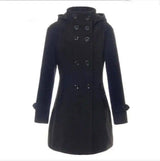 LOVEMI Coats Black / XL Lovemi -  woolen coat