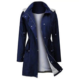 LOVEMI Coats Blue / XL Lovemi -  Women's windbreaker raincoat