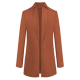 LOVEMI Coats Caramel / 2XL Lovemi -  Long Wool Coat Warm Elegant Winter Coat Female Plus Size
