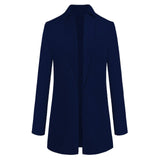 LOVEMI Coats Dark blue / L Lovemi -  Long Wool Coat Warm Elegant Winter Coat Female Plus Size