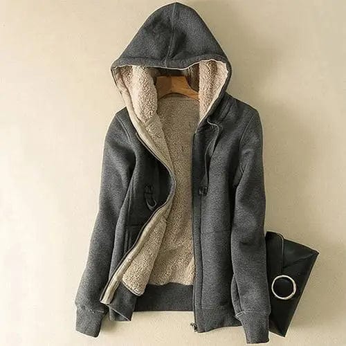 LOVEMI Coats Dark Grey / M Lovemi -  Plus Size Womens Cashmere Winter Warm Coats