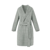 LOVEMI  Coats Grey / XS Lovemi -  Long woolen coat