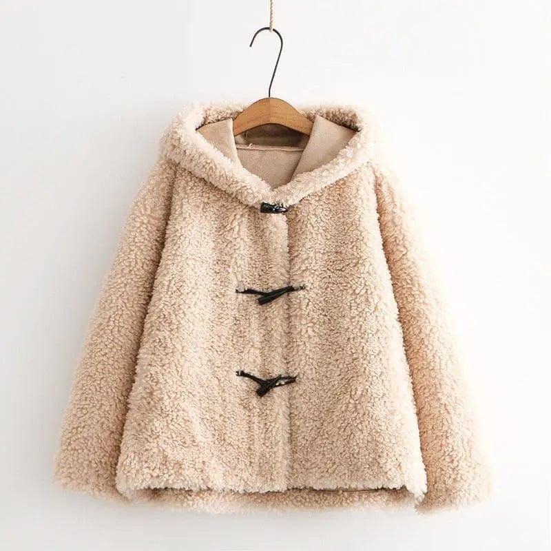 LOVEMI  Coats Khaki / One size Lovemi -  New women's loose coat