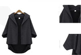 LOVEMI  Coats Lovemi -  Ladies Fashion Woolen Three-quarter Sleeve Jacket