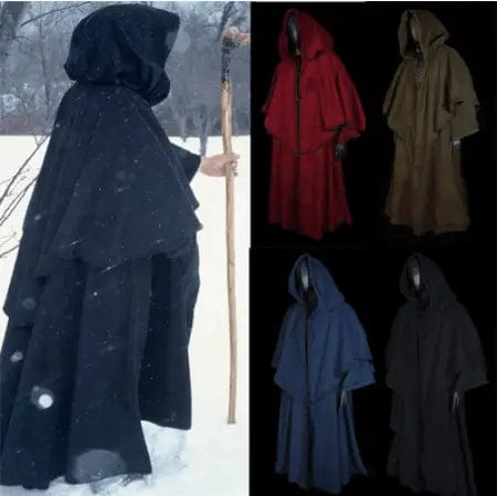 LOVEMI Coats Lovemi -  Long sleeve wizard wizard cloak