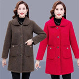 LOVEMI  Coats Lovemi -  Middle-aged And Elderly Mothers Winter Clothes Keep Warm