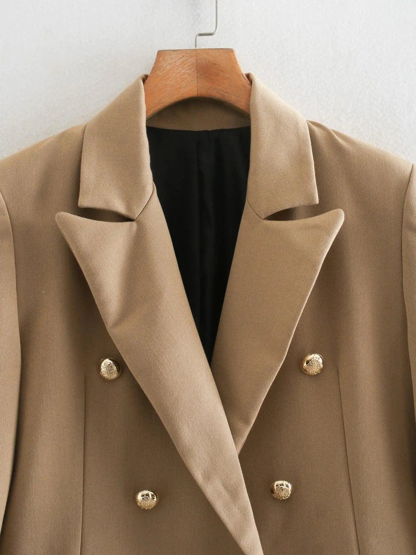 LOVEMI  Coats Lovemi -  New Autumn And Winter Women'S Double-Breasted Woolen Coat
