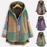 LOVEMI Coats Lovemi -  Retro style plus fleece hooded jacket