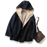 LOVEMI Coats Navy blue / M Lovemi -  Winter coat female