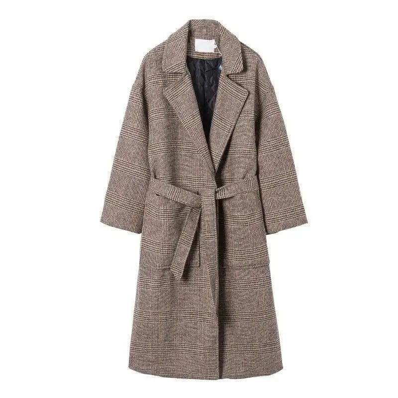 LOVEMI Coats Photo Color / M Lovemi -  Woolen coat female long section new autumn and winter Korean