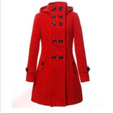 LOVEMI Coats Red / 2XL Lovemi -  woolen coat
