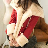 LOVEMI Coats Red / S Lovemi -  woolen coat