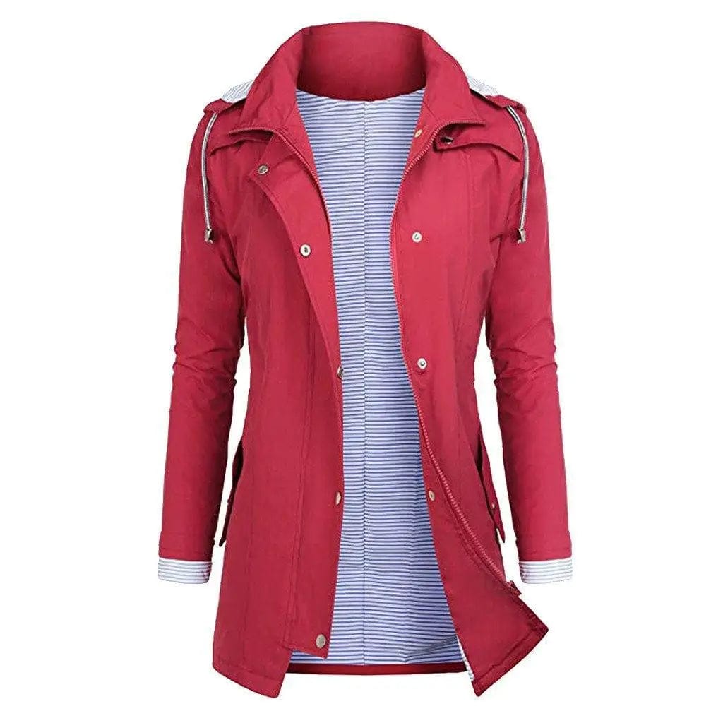 LOVEMI Coats Red / XL Lovemi -  Waterproof Light Rain Jacket