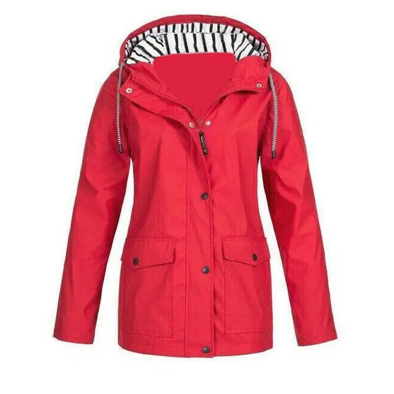 LOVEMI Coats RedA / S Lovemi -  Jacket Three-in-One Two-Piece Suit