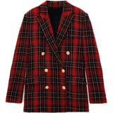 LOVEMI Coats Suit / XS Lovemi -  Plaid Suit Shorts Suit Jacket High Sense Of Spring