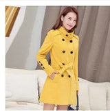 LOVEMI  Coats Yellow / M Lovemi -  Fat Women Winter Jackets Faux Fur Cardigan Coat Warm Coats