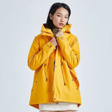 LOVEMI Coats Yellow / S Lovemi -  Women's Windproof and Warm Fleece Two-Piece Suit